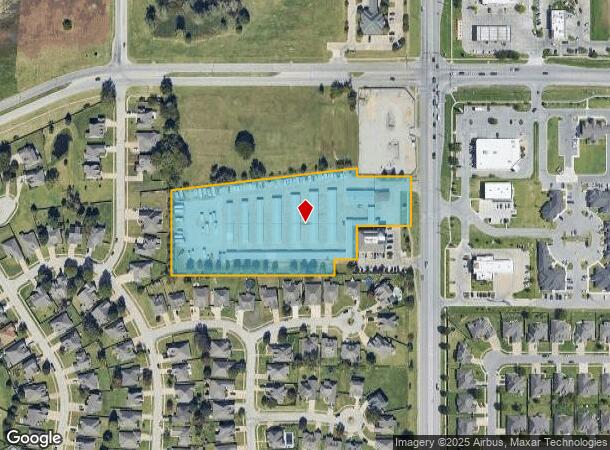  2300 N 9Th St, Broken Arrow, OK Parcel Map