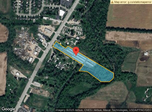  1676 Hebron Rd, Heath, OH Parcel Map