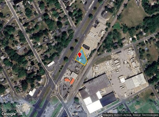 107 N Fruitland Blvd, Fruitland, MD Parcel Map