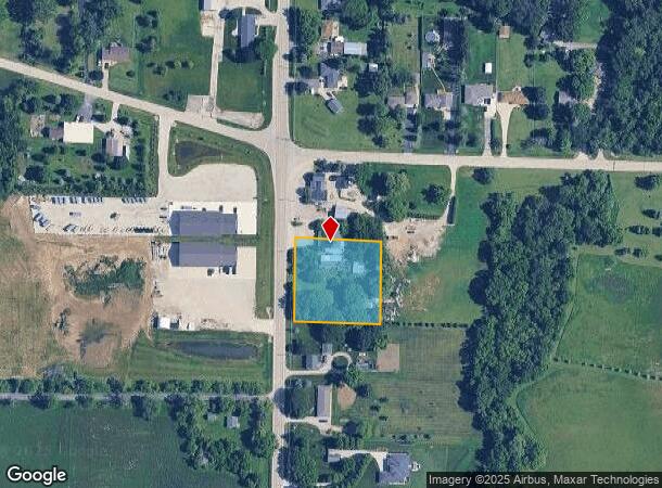  8433 Cth V, Caledonia, WI Parcel Map