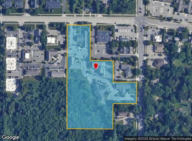  221 W Lake Lansing Rd, East Lansing, MI Parcel Map