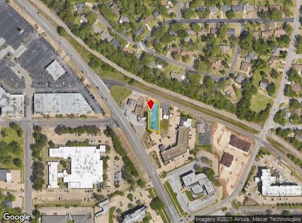  2001 Old Troup Hwy, Tyler, TX Parcel Map