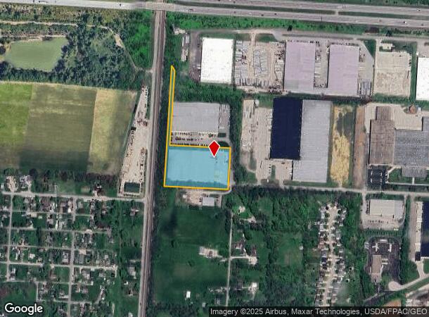 2100 Mcgaw Rd, Obetz, OH Parcel Map