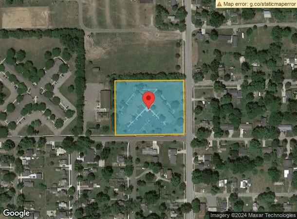  1175 Emerson St, Lake Odessa, MI Parcel Map