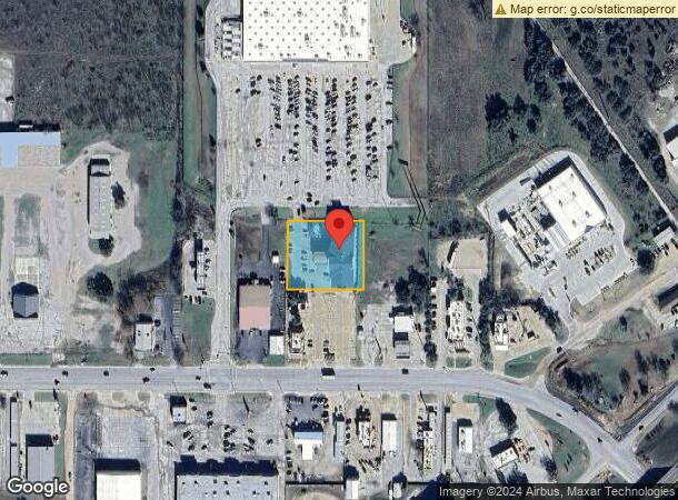  1460 E Main St, Eastland, TX Parcel Map