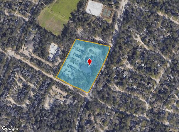  10801 Falconwing Dr, Spring, TX Parcel Map