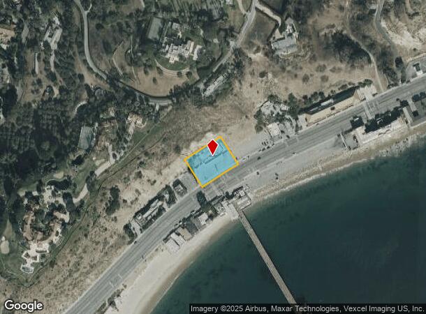  22967-22969 Pacific Coast Hwy, Malibu, CA Parcel Map