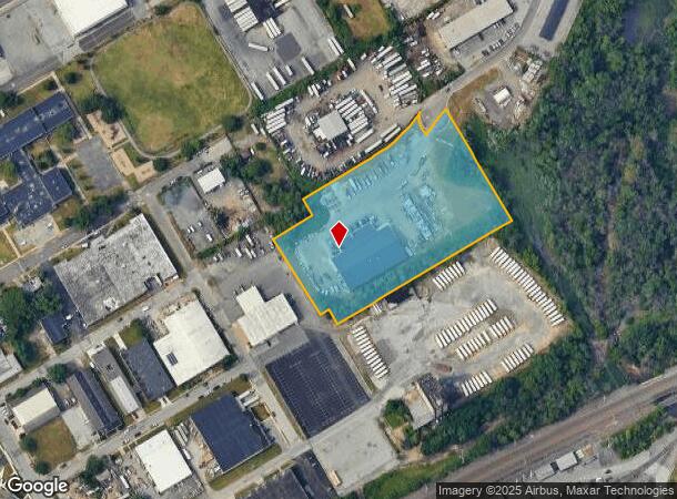 3604 Downing Dr, Wilmington, DE Parcel Map