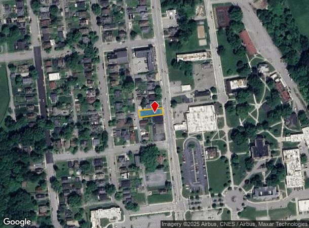  3211 4Th Ave, Beaver Falls, PA Parcel Map