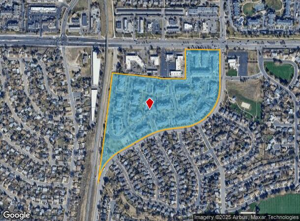 11801 York St, Thornton, CO Parcel Map