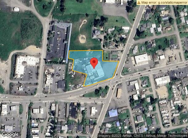  1305 W Central Ave, Sutherlin, OR Parcel Map