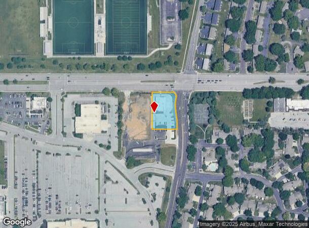  11111 W 95Th St, Overland Park, KS Parcel Map