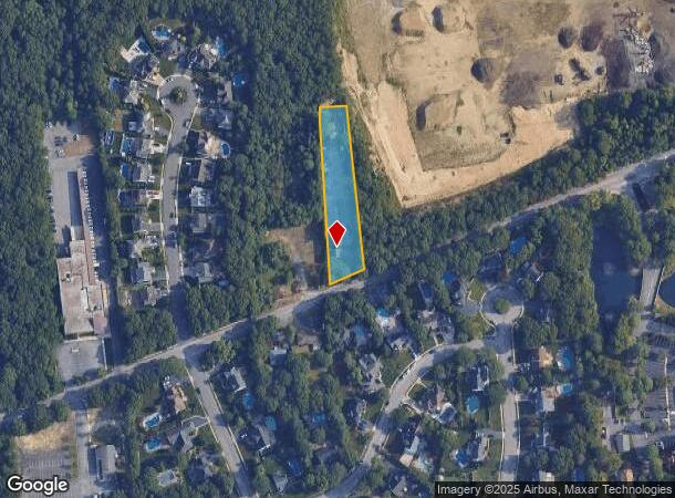  487 Furrows Rd, Holbrook, NY Parcel Map