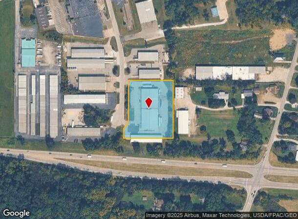 1519 Enterprise Way, Kent, OH Parcel Map