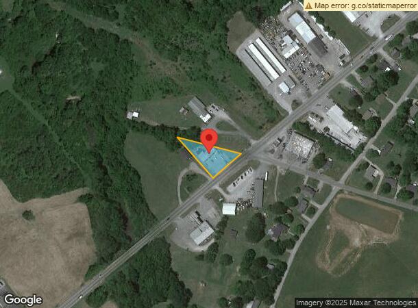  1362 Nashville Hwy, Lewisburg, TN Parcel Map