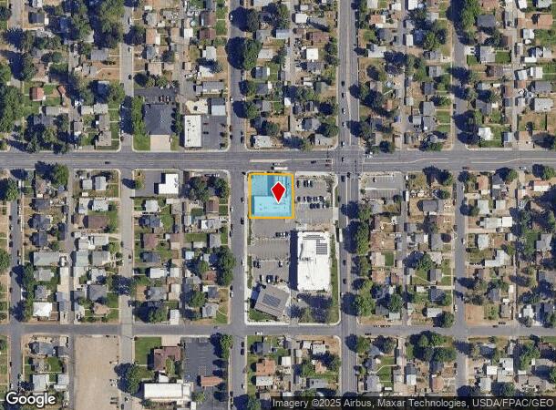  1023 W Wellesley Ave, Spokane, WA Parcel Map