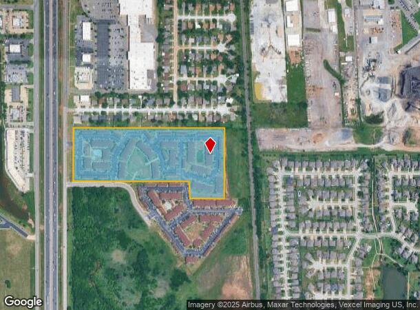  2900 S Service Rd, Moore, OK Parcel Map