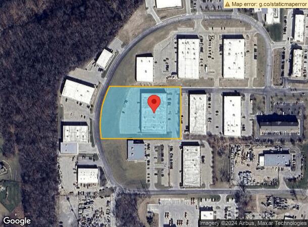  1927 Industrial Dr, Liberty, MO Parcel Map