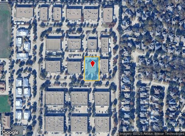  3309 Matrix Dr, Richardson, TX Parcel Map