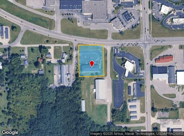  1077 W Us Highway 223, Adrian, MI Parcel Map