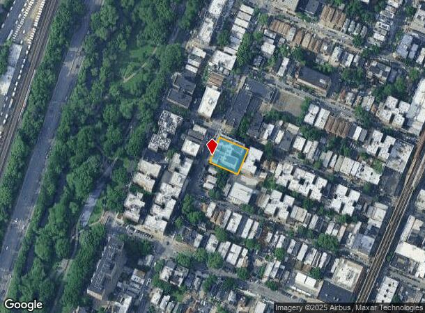 3940 Carpenter Ave, Bronx, NY Parcel Map