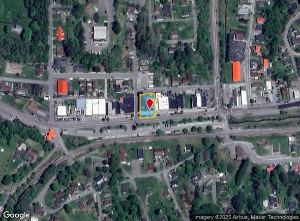  134 W Main St, Beckley, WV Parcel Map