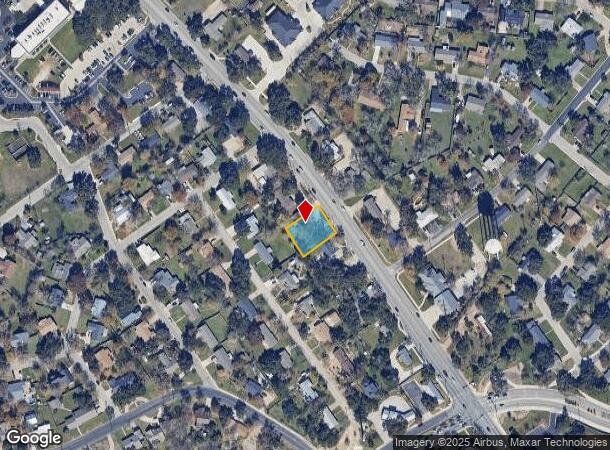1614 Williams Dr, Georgetown, TX Parcel Map