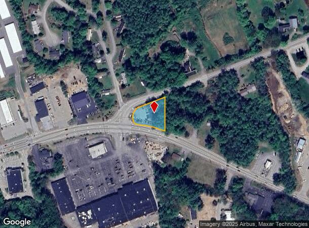 615 W Main St, Tilton, NH Parcel Map