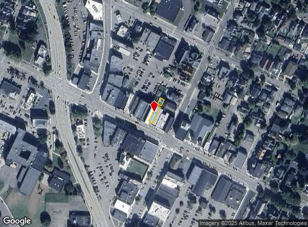 124 Main St, Hornell, NY Parcel Map