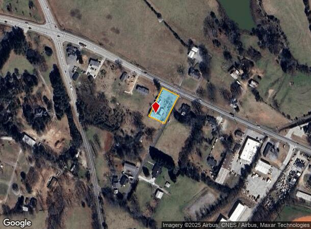  1775 Locust Hill Rd, Greer, SC Parcel Map