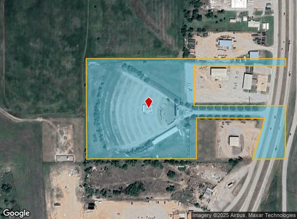  3854 N Highway 81 Frontage Rd, Chickasha, OK Parcel Map