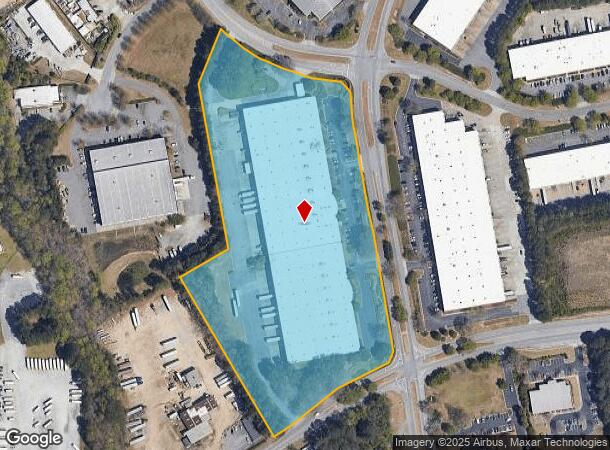 700 Progress Center Ave Ne, Lawrenceville, GA Parcel Map