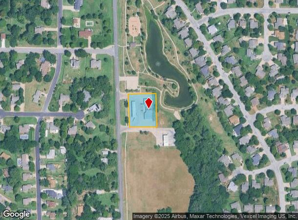  444 N Oliver St, Kechi, KS Parcel Map