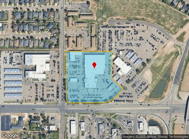 6000 19Th St, Lubbock, TX Parcel Map