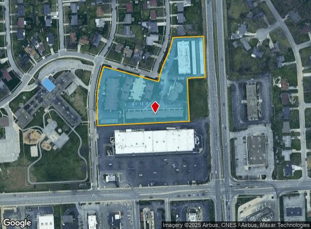  2510 Farnsworth Dr, Fort Wayne, IN Parcel Map