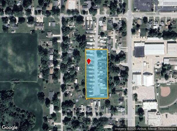  127 W River St, Edgerton, OH Parcel Map