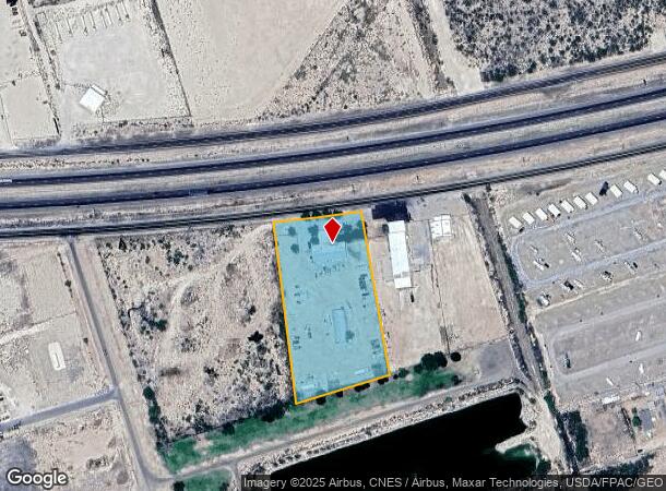  1206 W Interstate 20, Monahans, TX Parcel Map