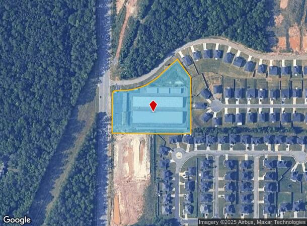  3100 Moody Rd, Bonaire, GA Parcel Map