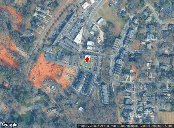 463 S Main St, Davidson, NC Parcel Map