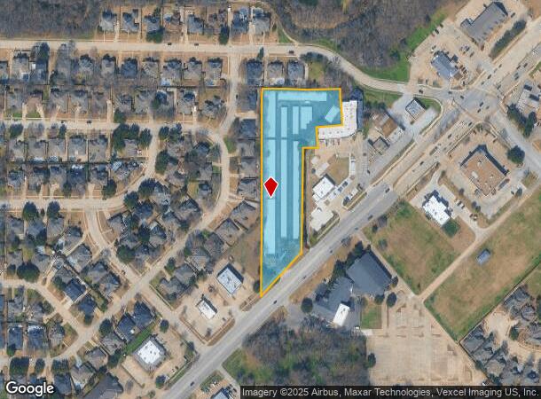  88 Grapevine Hwy, Hurst, TX Parcel Map