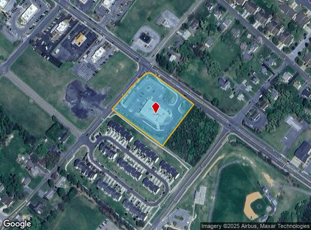  221 W Reservoir Rd, Woodstock, VA Parcel Map