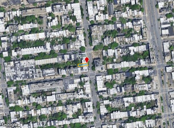  1029 Manhattan Ave, Brooklyn, NY Parcel Map