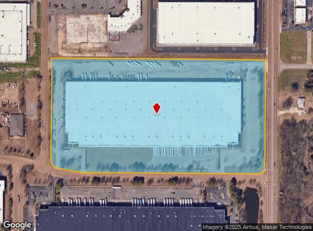  100 Airport Industrial Dr, Southaven, MS Parcel Map