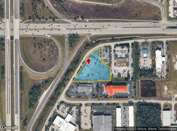 10070 Daniels Interstate Ct, Fort Myers, FL Parcel Map