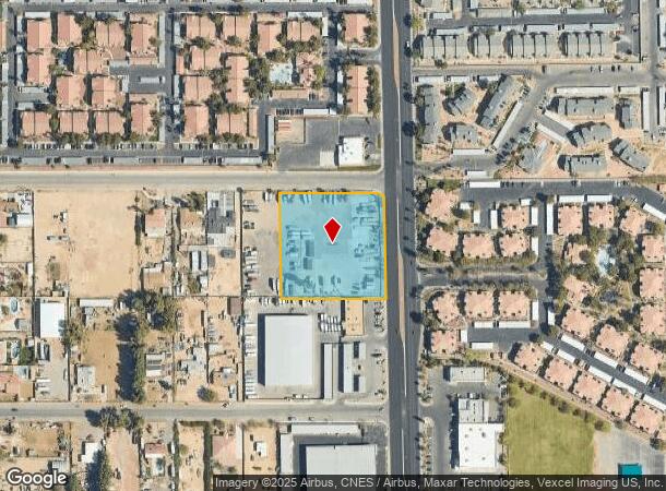  3125 S Nellis Blvd, Las Vegas, NV Parcel Map