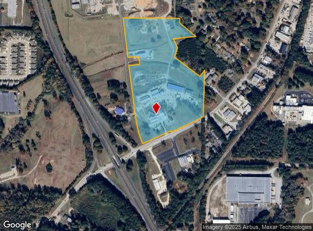 1515 Meriwether St, Griffin, GA Parcel Map