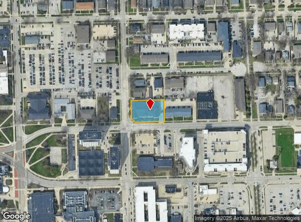 202 N Fell Ave, Normal, IL Parcel Map