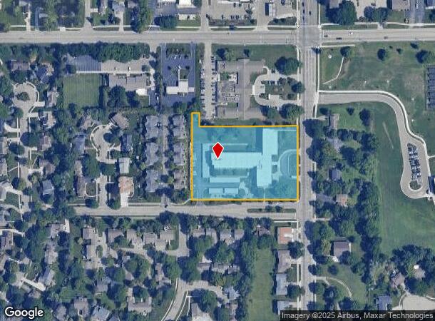  1801 N Hagadorn Rd, East Lansing, MI Parcel Map