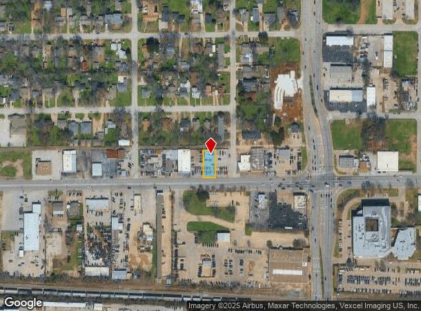  801 W Division St, Arlington, TX Parcel Map