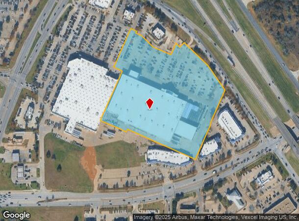 1901 Highway 287 N, Mansfield, TX Parcel Map